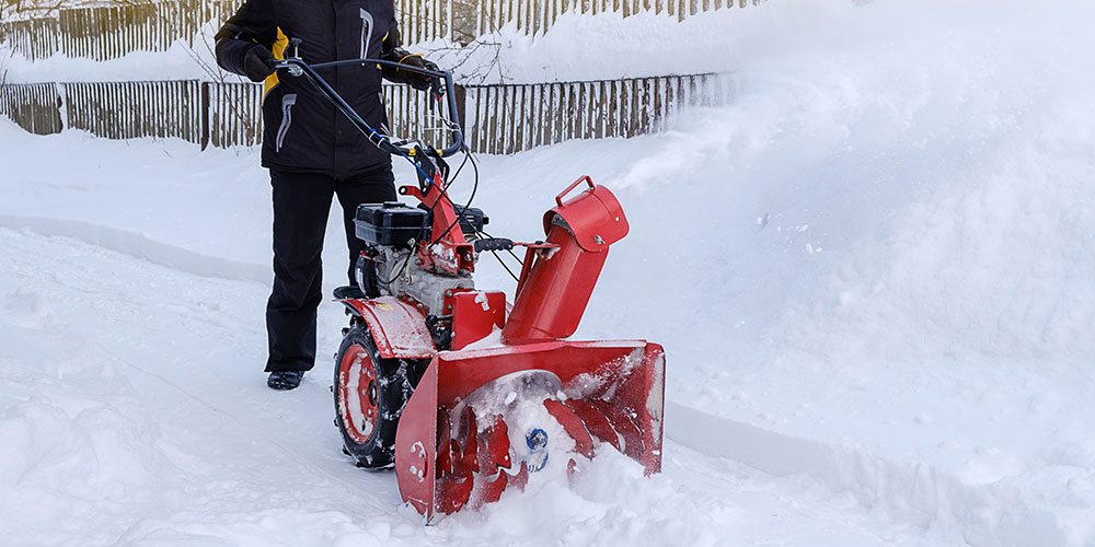 cleaning walkways and sidewalks