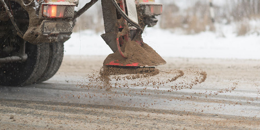 sanding slippery surfaces