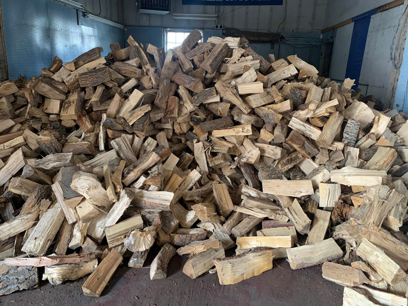 wood pile